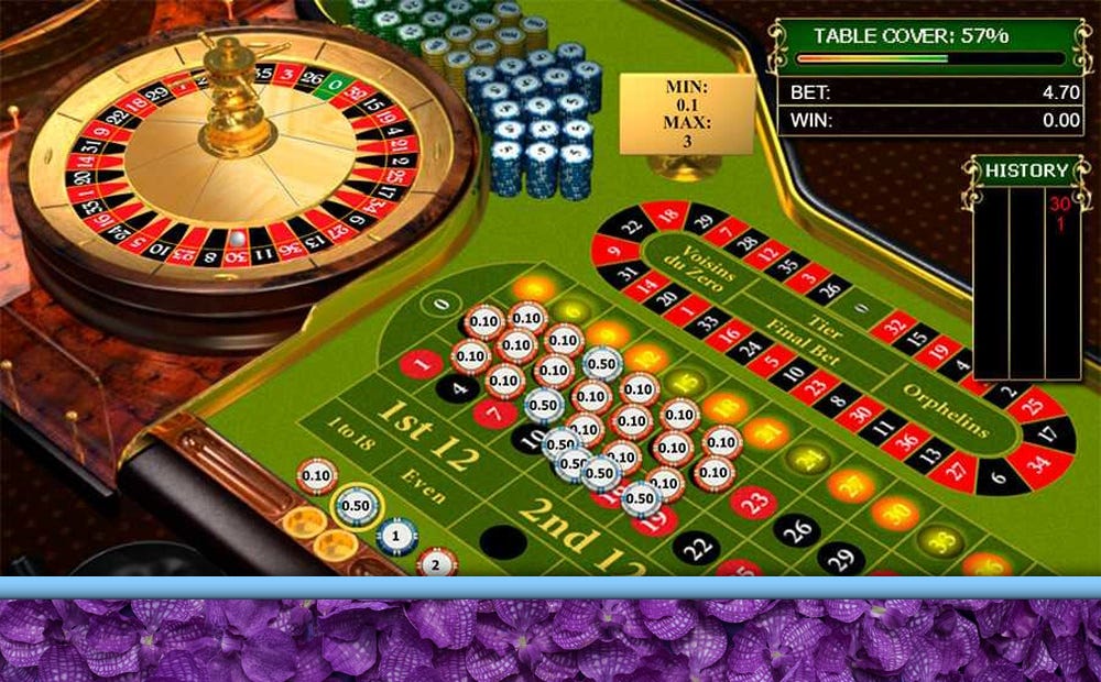 Juegos de casino con Ruleta La Partage