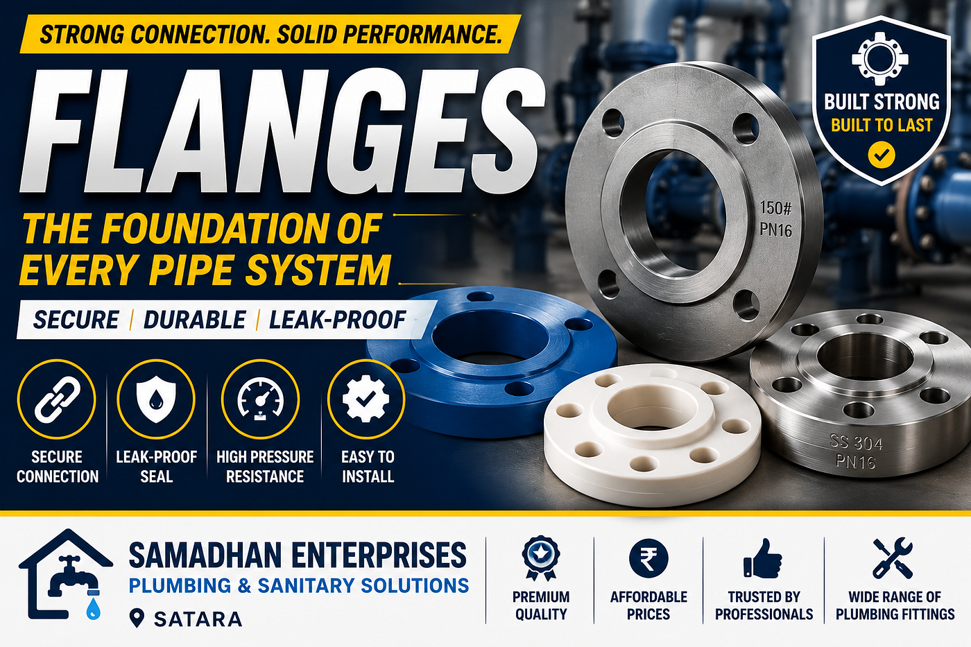 Flanges — The Strong Foundation for Secure Pipe Connections