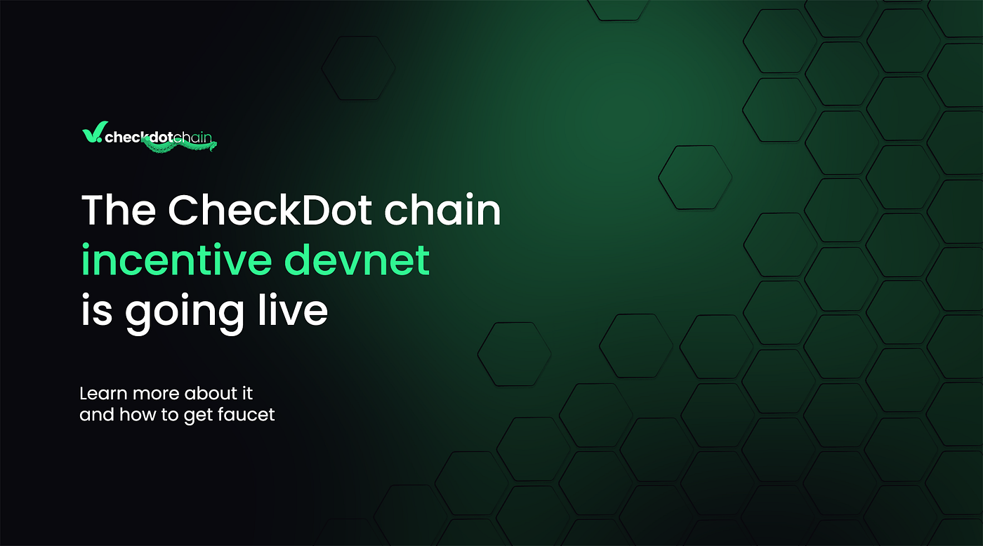 CheckDot — DevNet. CheckDot — DevNet : An unexpected… | by Checkdot | Medium