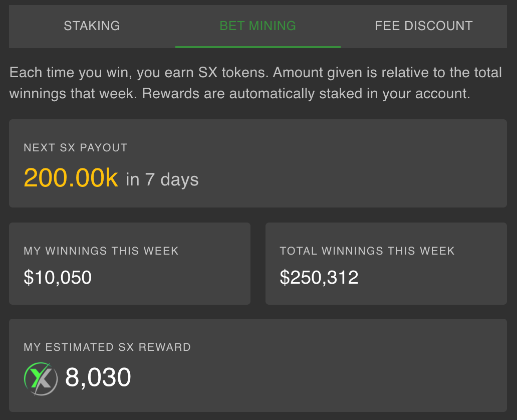 Bet Mining: The Ultimate Guide to Earning SX on SportX | by SX Network | SX  Network | Medium