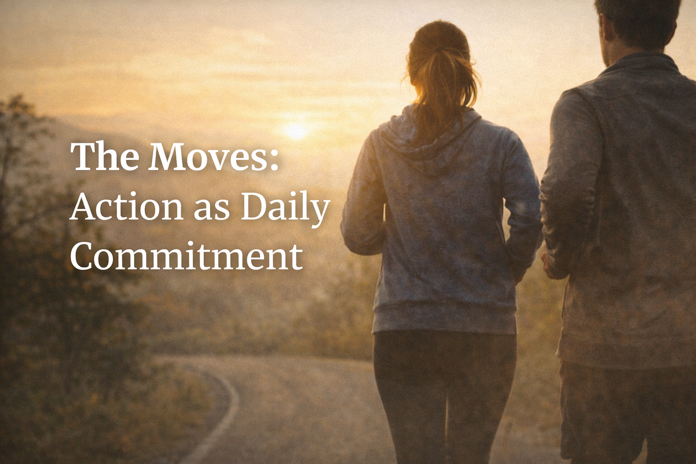The Moves: Action as Daily Commitment (Image generated by AI - ChatGPT)