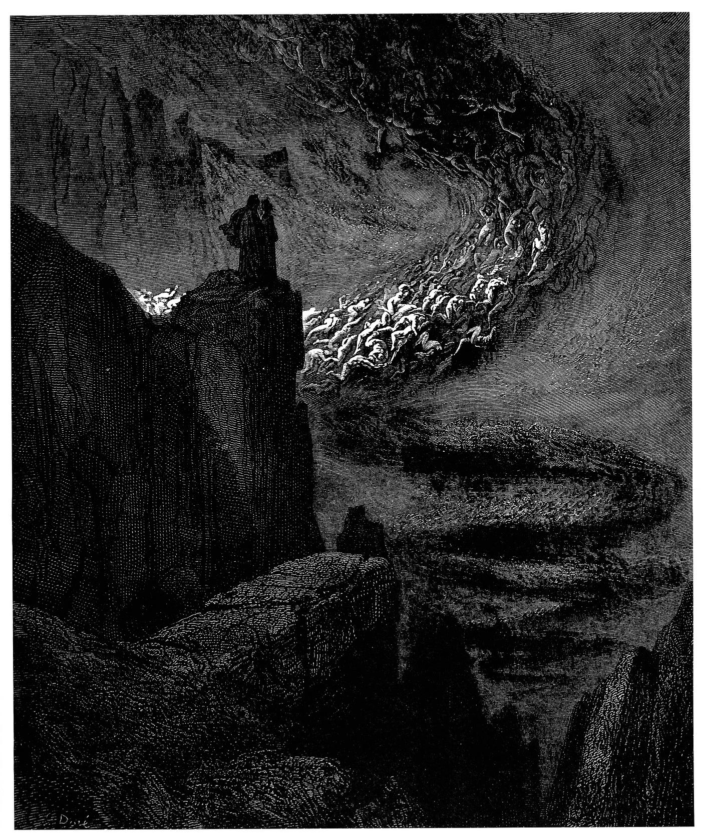 42 astonishing Dante's Inferno illustrations by Gustave Doré