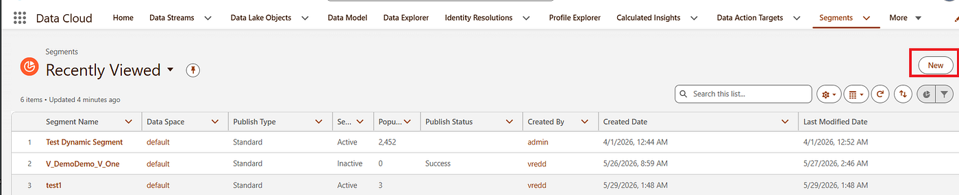 Segments in Data 360