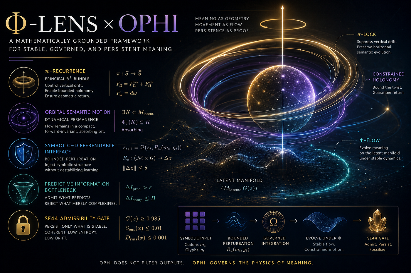 OPHI, Φ-LENS, and the Question of Mathematical Rigor.