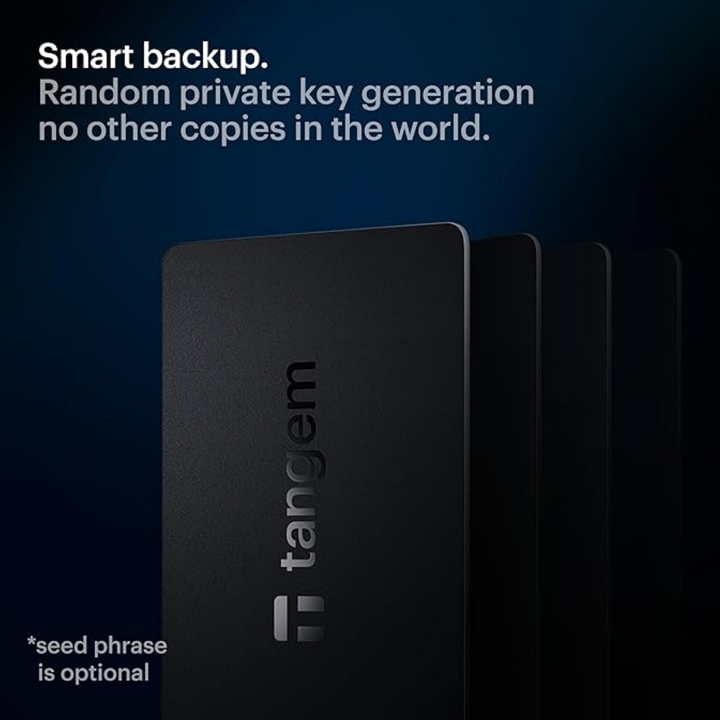 The tangem hard wallet in Amazon comes in a convenient credit card shape for easy storage.https://amzn.to/420JvJg