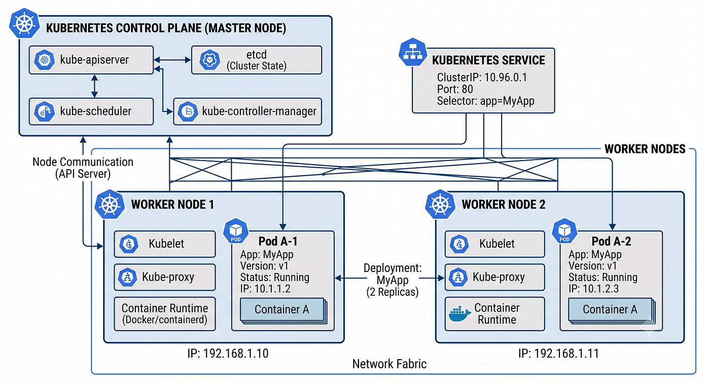 Understanding Kubernetes by Building an Nginx Application on Minikube — Pods, Deployments…