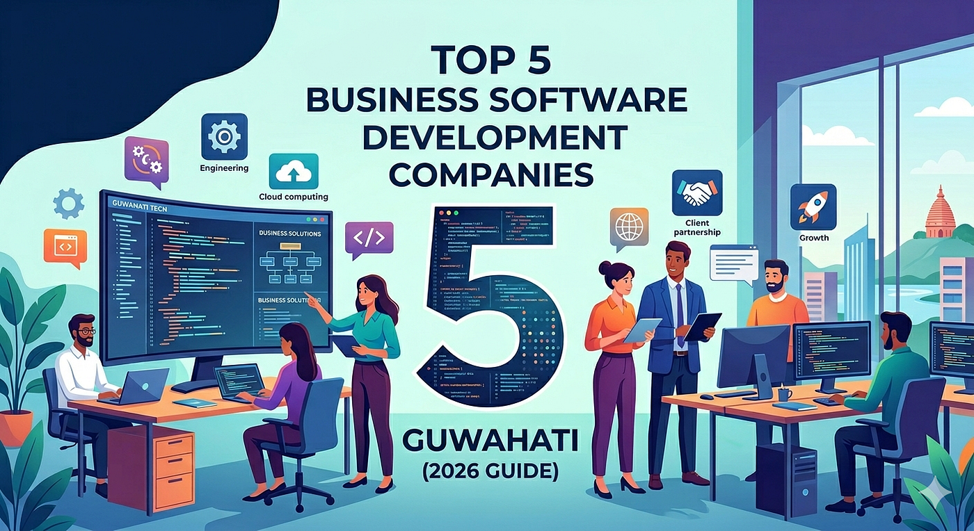 Top 5 Best Business Software Development Companies in Guwahati (2026 Guide)