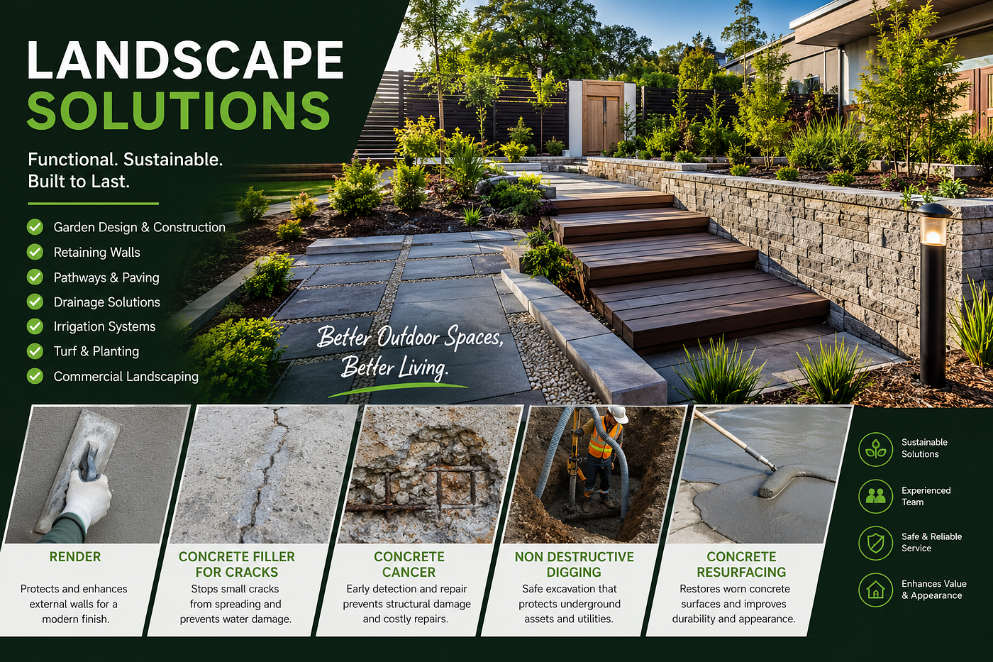 Landscape Solutions: The Complete Australian Guide to Sustainable Landscaping, Drainage & Outdoor…