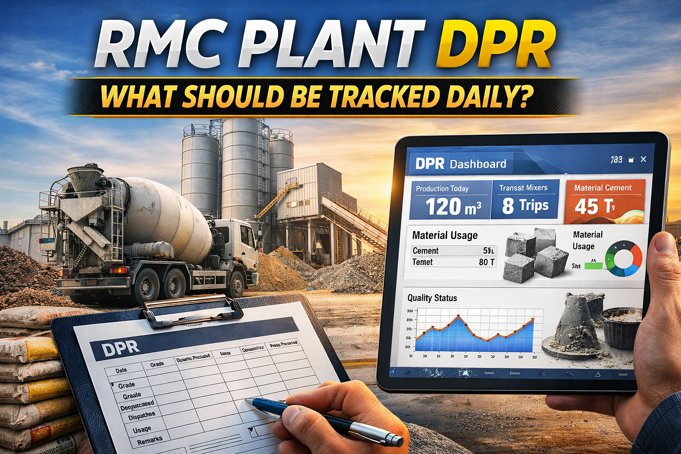 What Should Be Measured in a DPR for RMC Plants?
