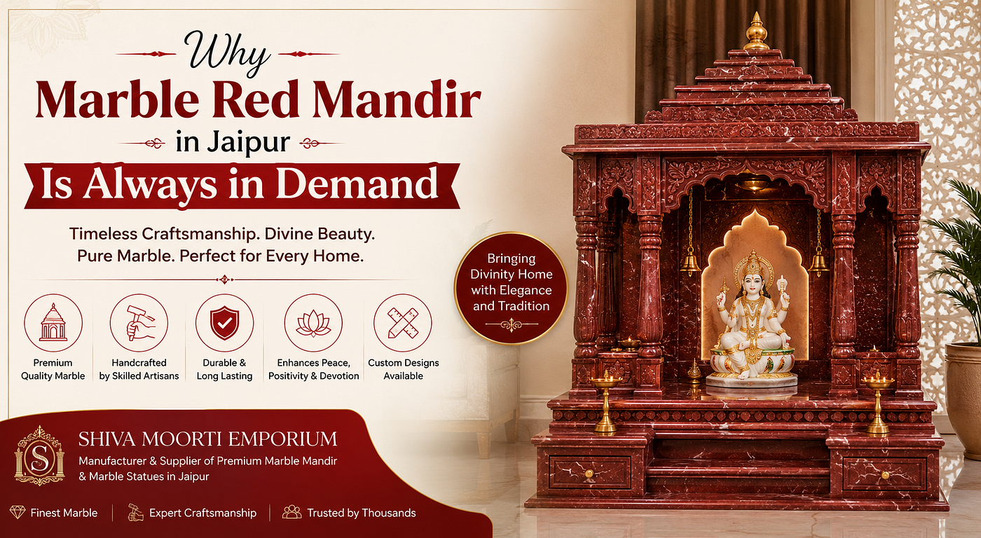 Why Marble Red Mandir in Jaipur Is Always in Demand