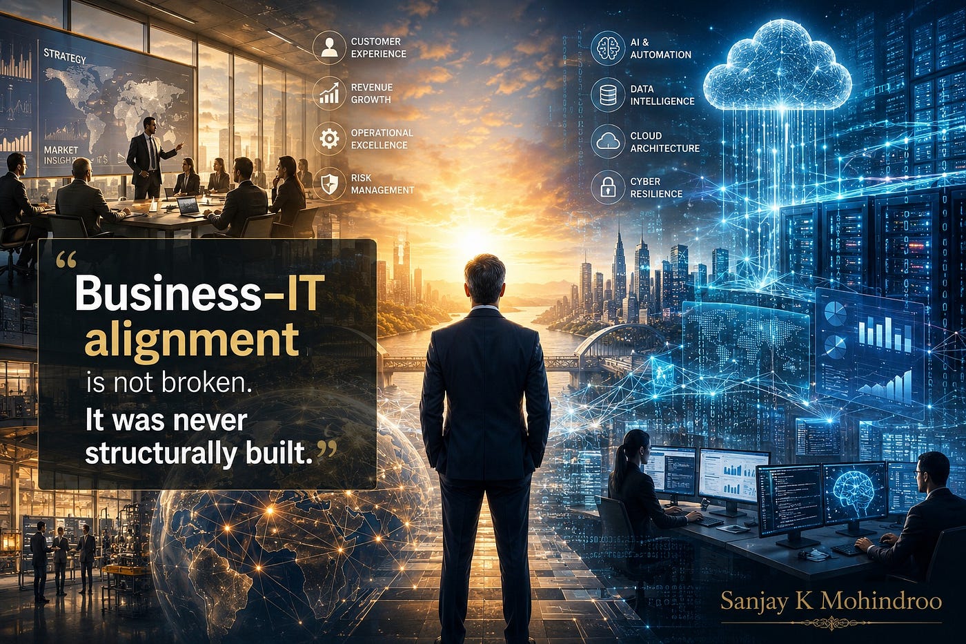 Business–IT Alignment Is Not Broken. It Was Never Built.