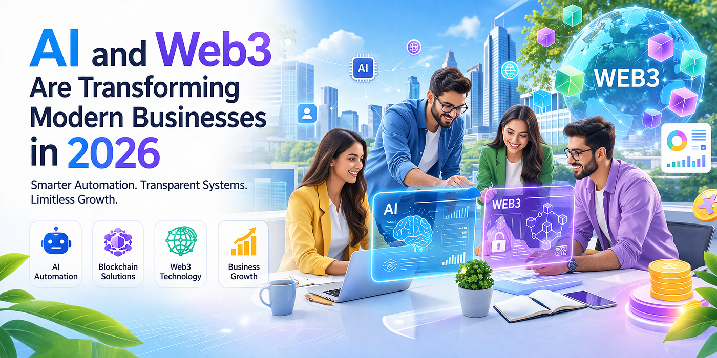 🚀 How AI and Web3 Are Transforming Modern Businesses in 2026