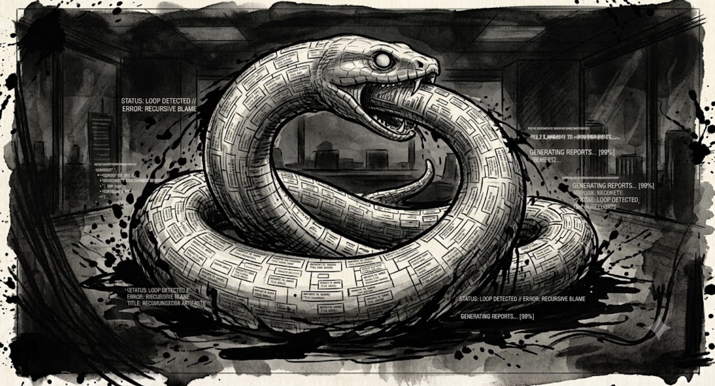…a snake, an org chart, dinner…