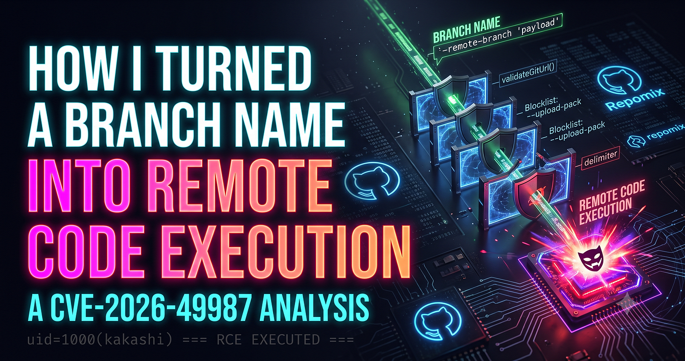 How I Turned a Branch Name into Remote Code Execution