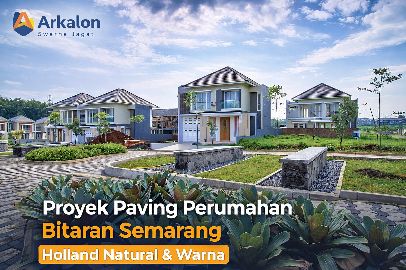 Transformasi Akses Perumahan dengan Paving Holland: Studi Kasus di Bitaran Semarang