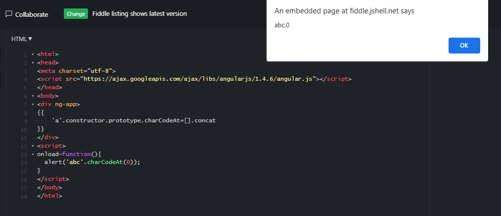 Learning from PortSwigger lab: Reflected XSS with AngularJS