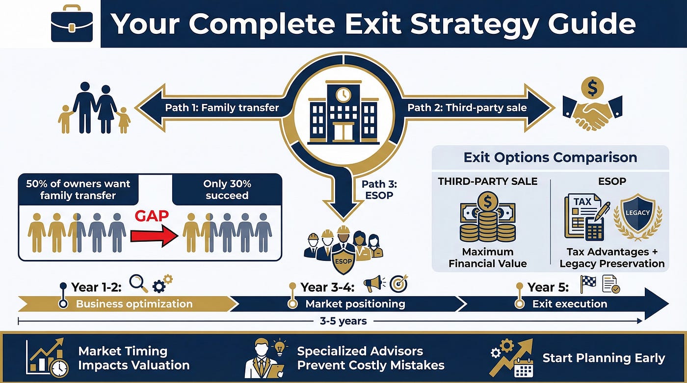 Top Business Exit Strategies: Best Examples & Methods — Pt1
