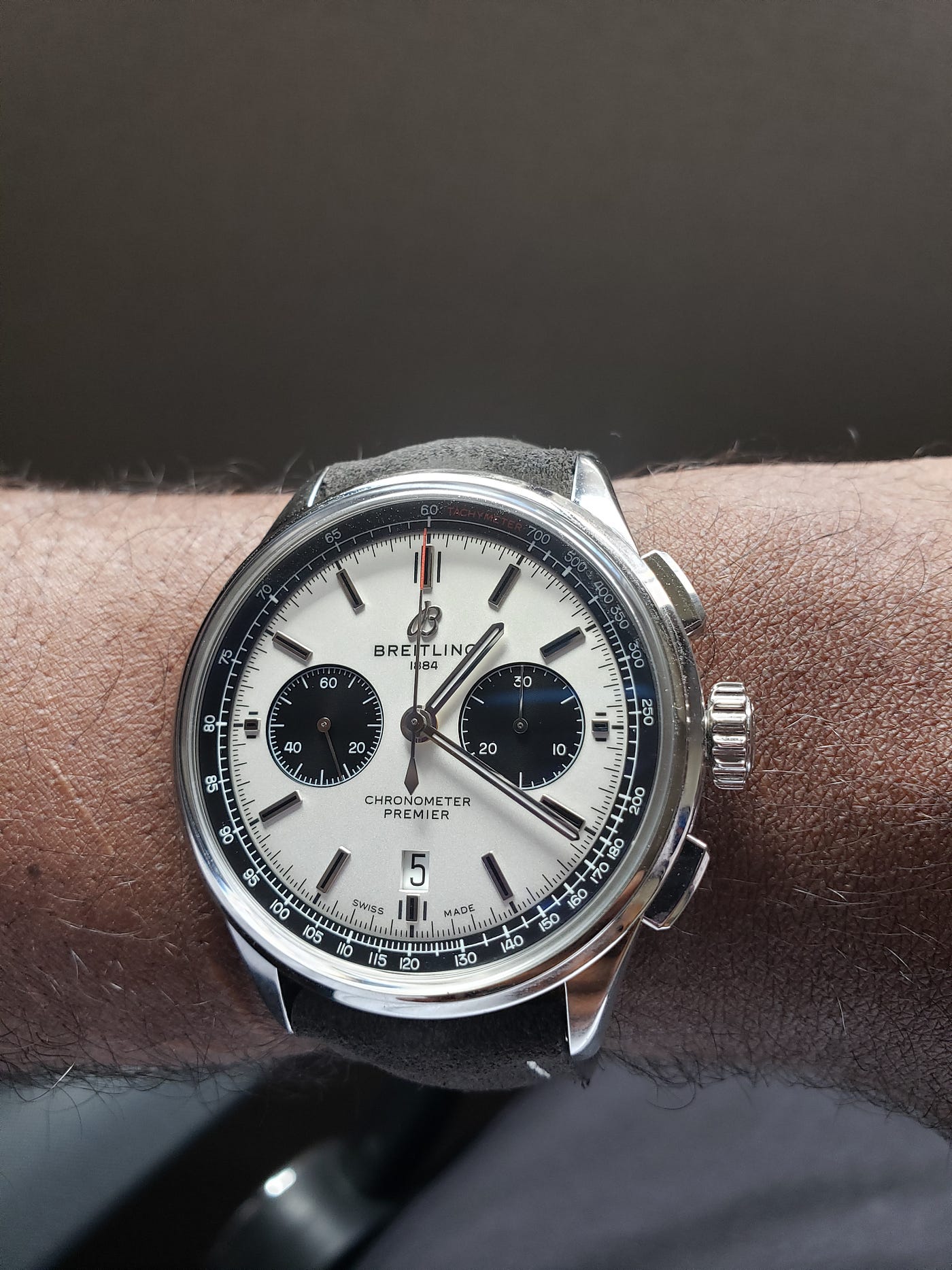 Breitling discount panda dial