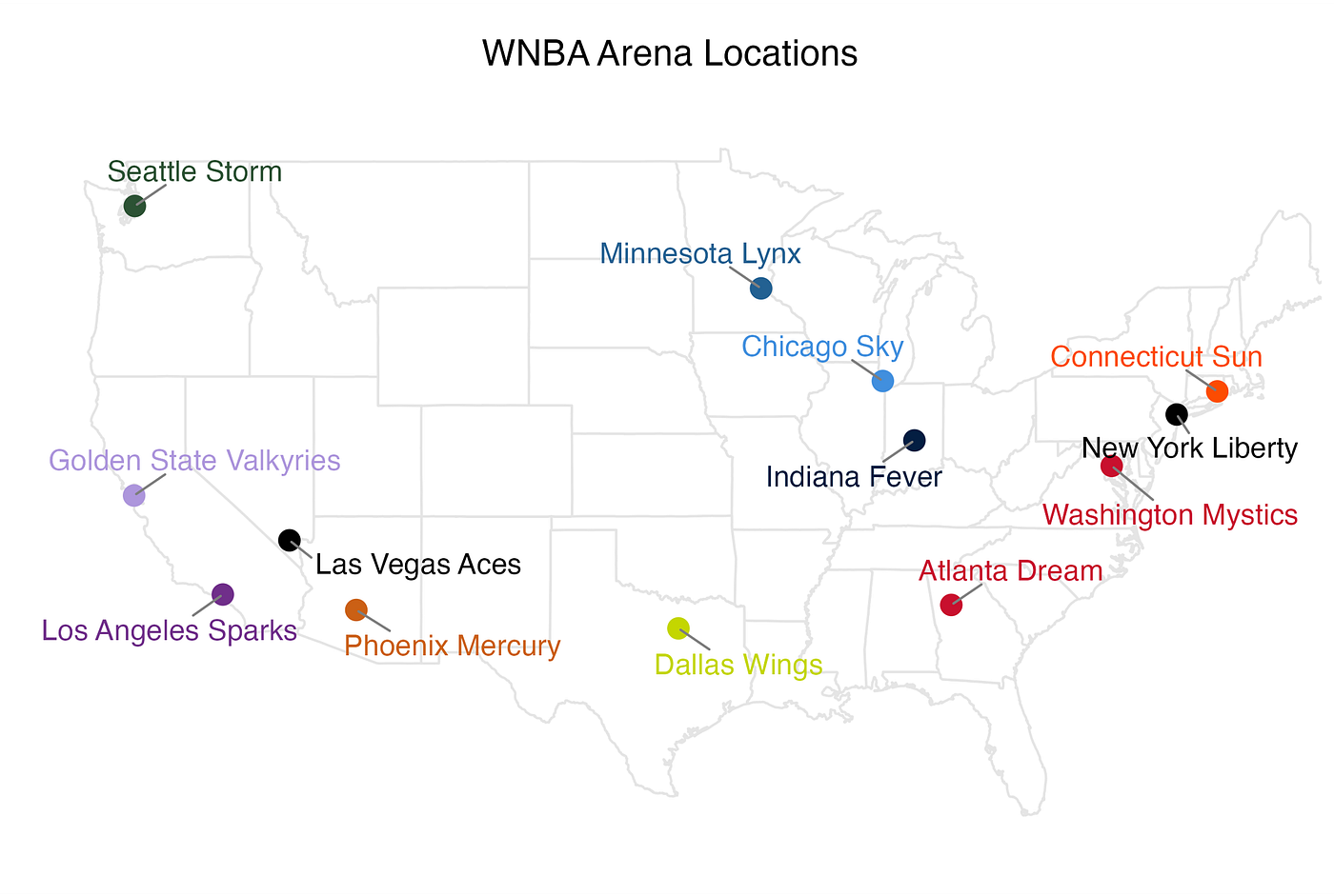 A Quick Dive into WNBA Road Trips