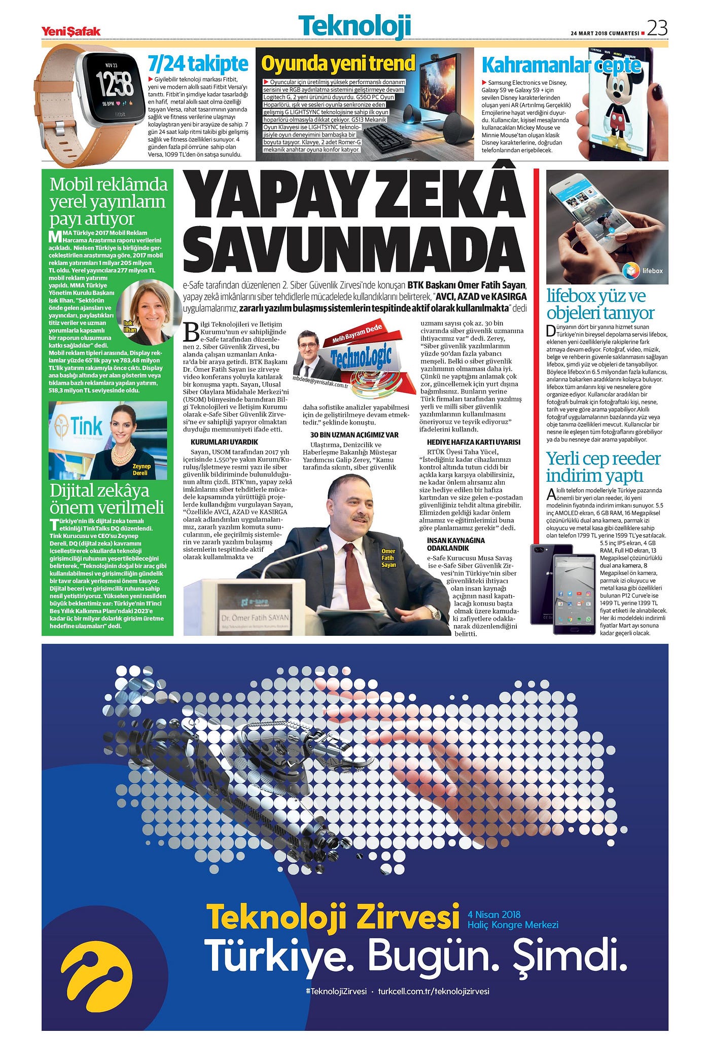 Yapay zekâ savunmada