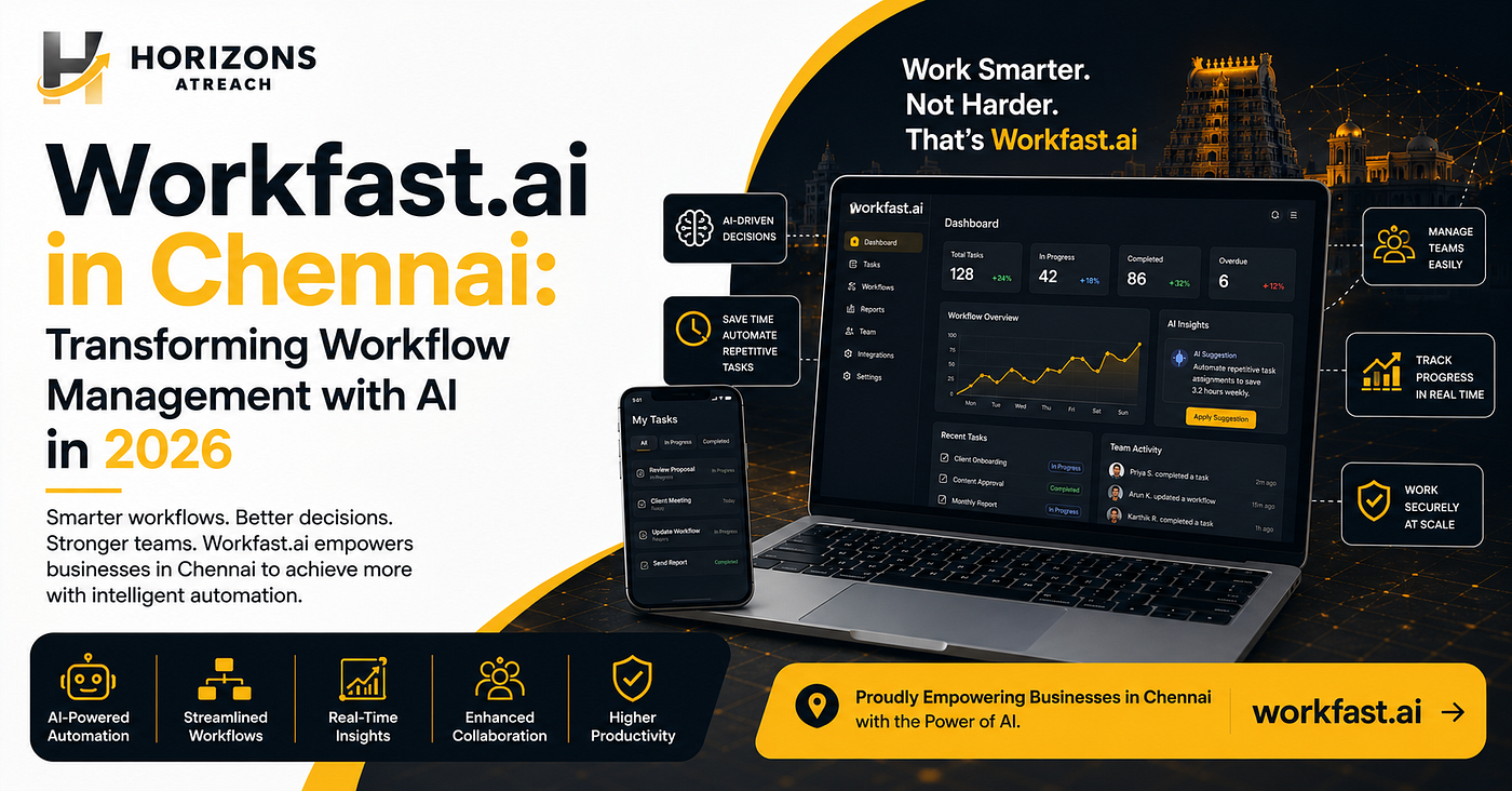 Workfast.ai in Chennai: Transforming Workflow Management with AI in 2026