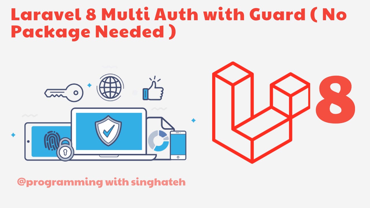 Laravel 8 Multi Authentication using Guards | by Alagie Singhateh | Medium
