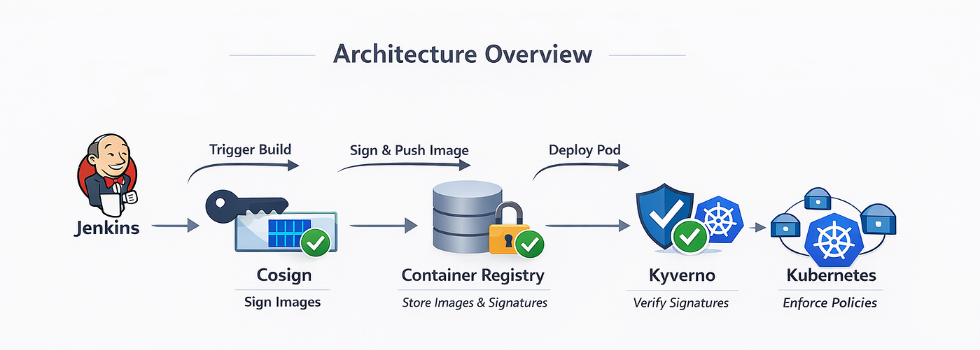 Enforcing Signed Container Images in Kubernetes Using Cosign & Kyverno (Helm-based Setup)