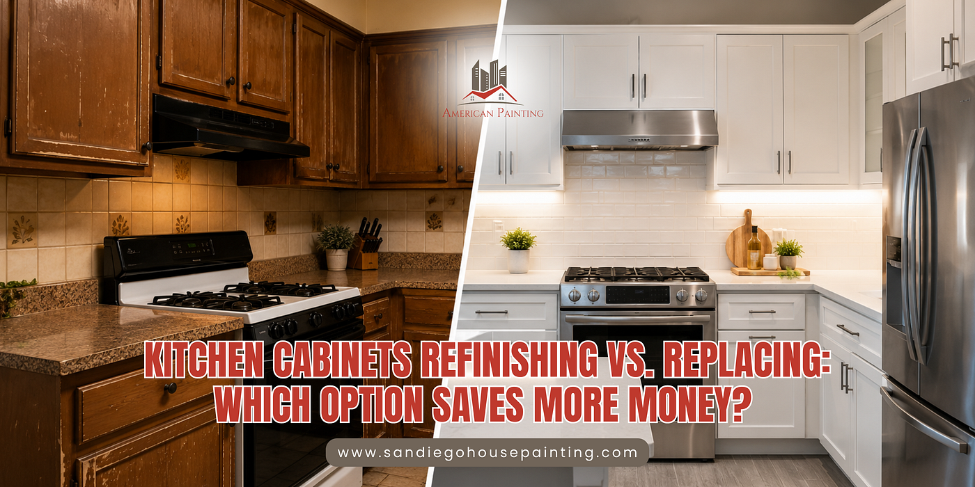 Kitchen Cabinets Refinishing vs. Replacing: Which Option Saves More Money?
