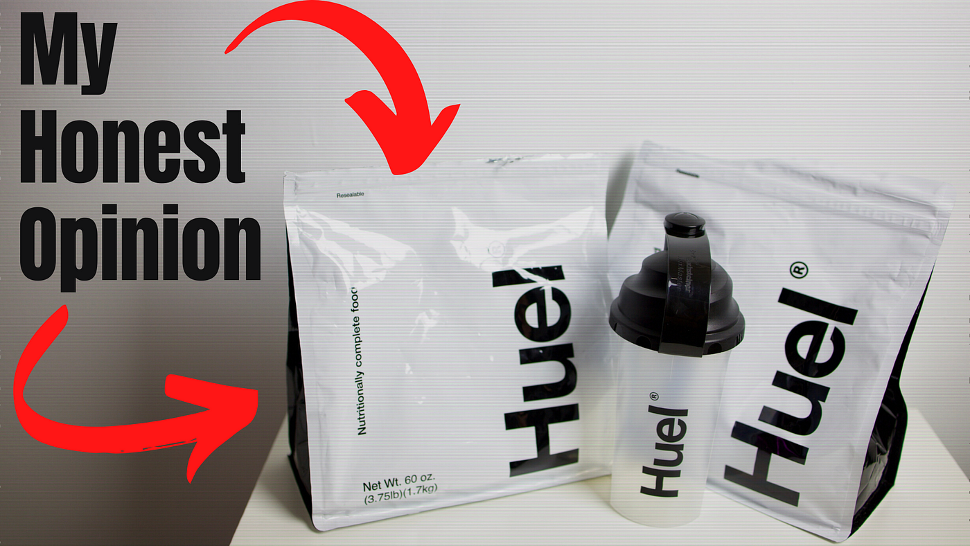 I Lived on Meal-Replacement Drink Huel for a Week, and I Had a Bad