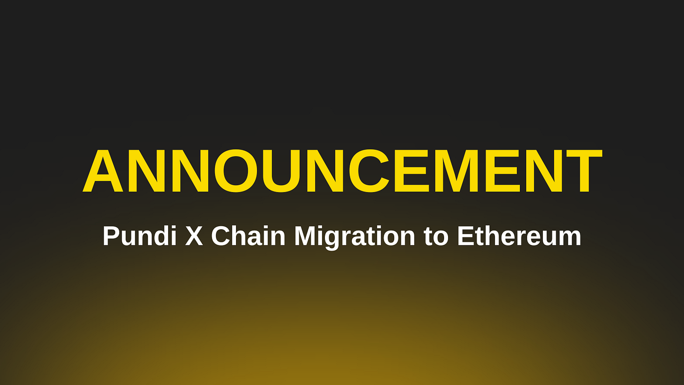 Pundi X Chain Sunset and Full Migration to Ethereum by 1 March 2026 | by  Pundi X (writers) | Pundi X | Dec, 2025 | Medium
