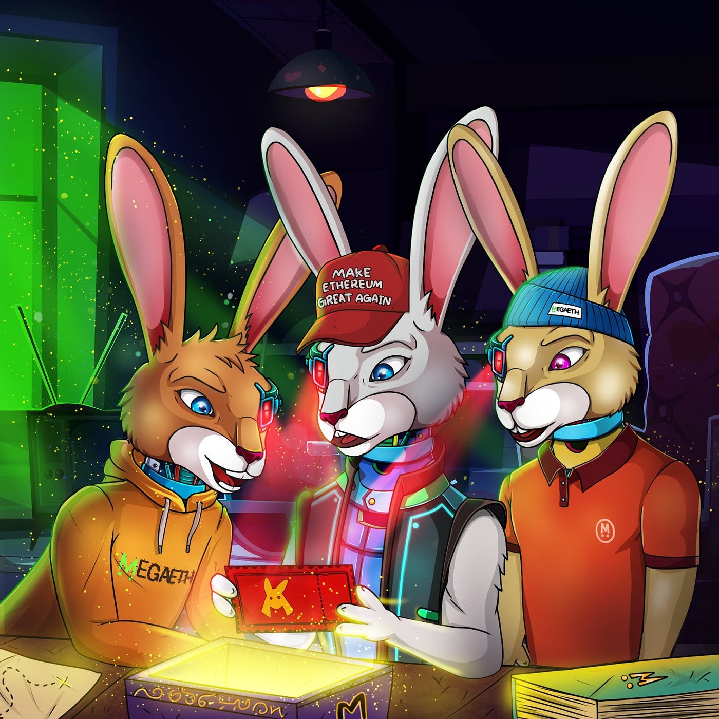 MEGARABBIT NFTS COMING TO THE MEGAETHLABS | by Greene | Medium