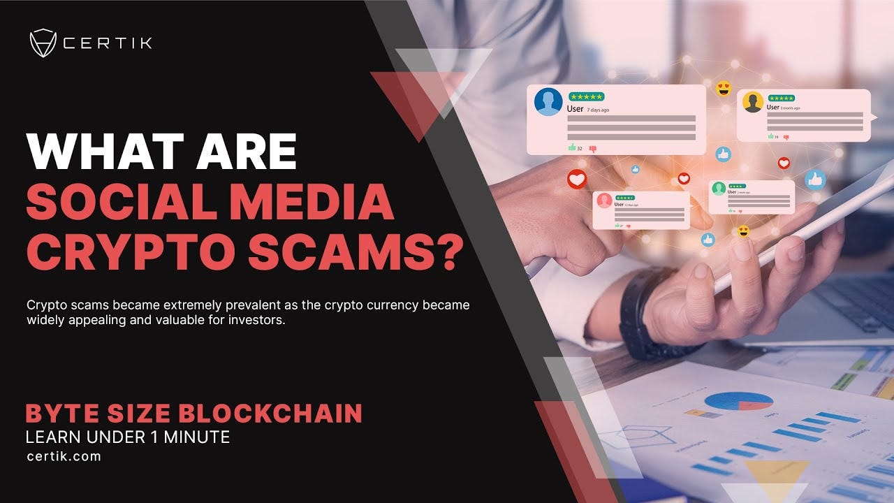 What Are Social Media Crypto Scams? - CertiK - Medium