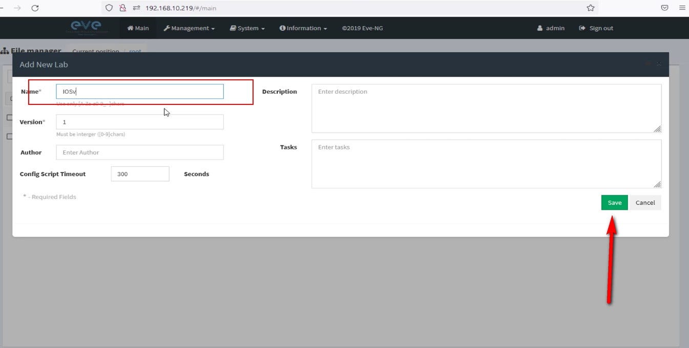 How to Add Cisco vIOS Images on EVE-NG or UNetLab | by Network Simulation |  Medium
