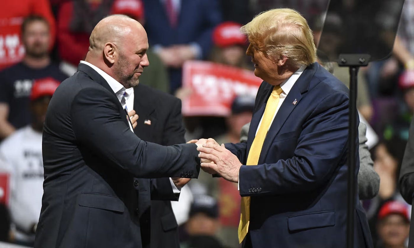 O UFC AJUDOU A ELEGER TRUMP?