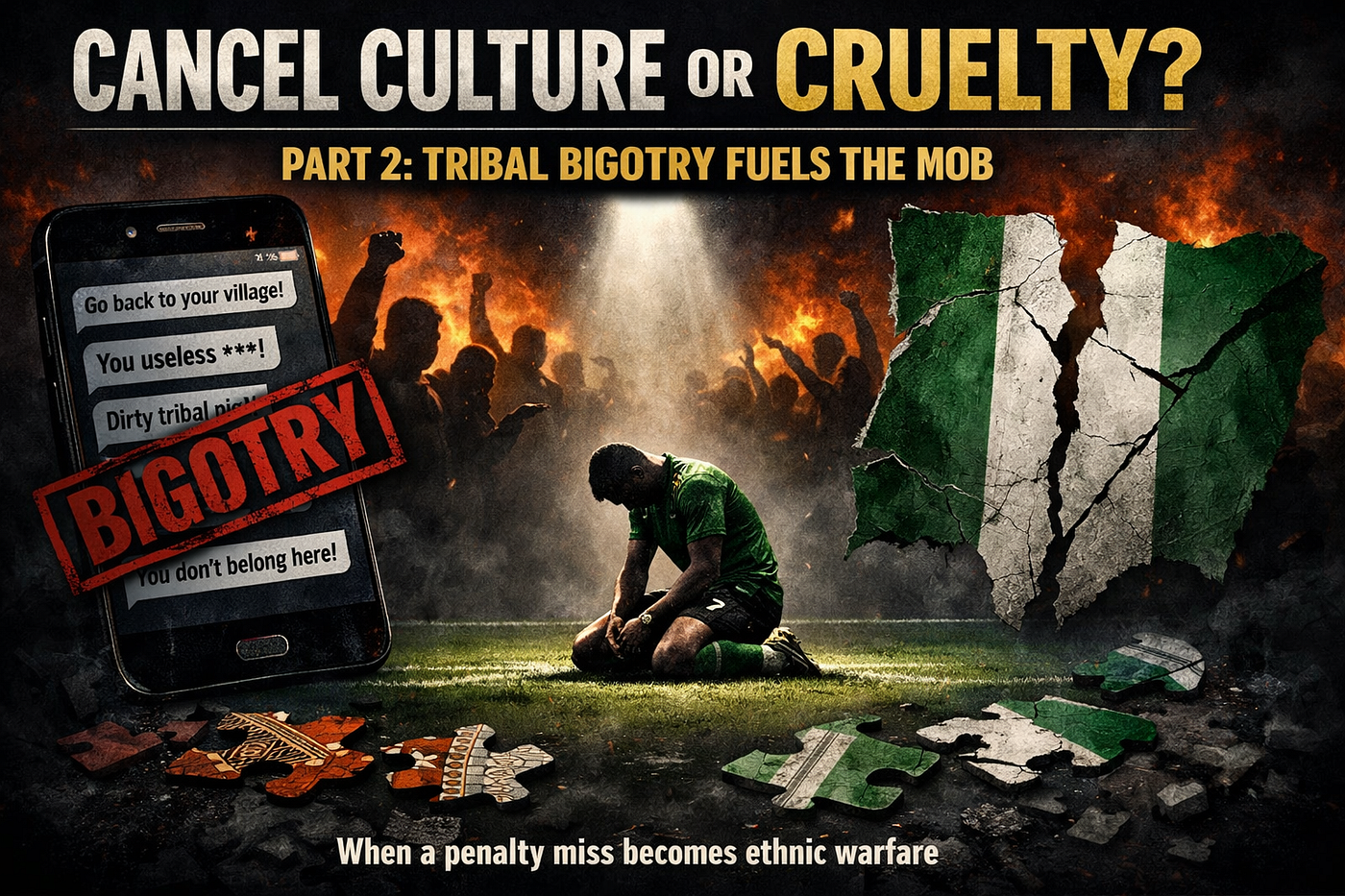 Cancel Culture Or Cruelty? Part 2: Tribal Bigotry Fuels the Mob After Football Heartbreak