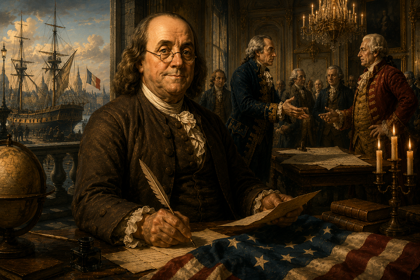 Benjamin Franklin: How the Most Famous American Alive Talked France Into a War It Had No Reason to…