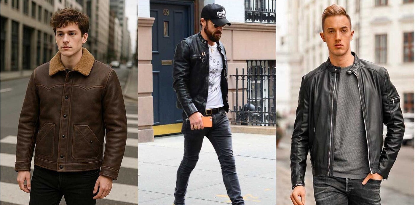 Shearling Aviator Jacket vs Leather Bomber Jackets: Which One to Buy?