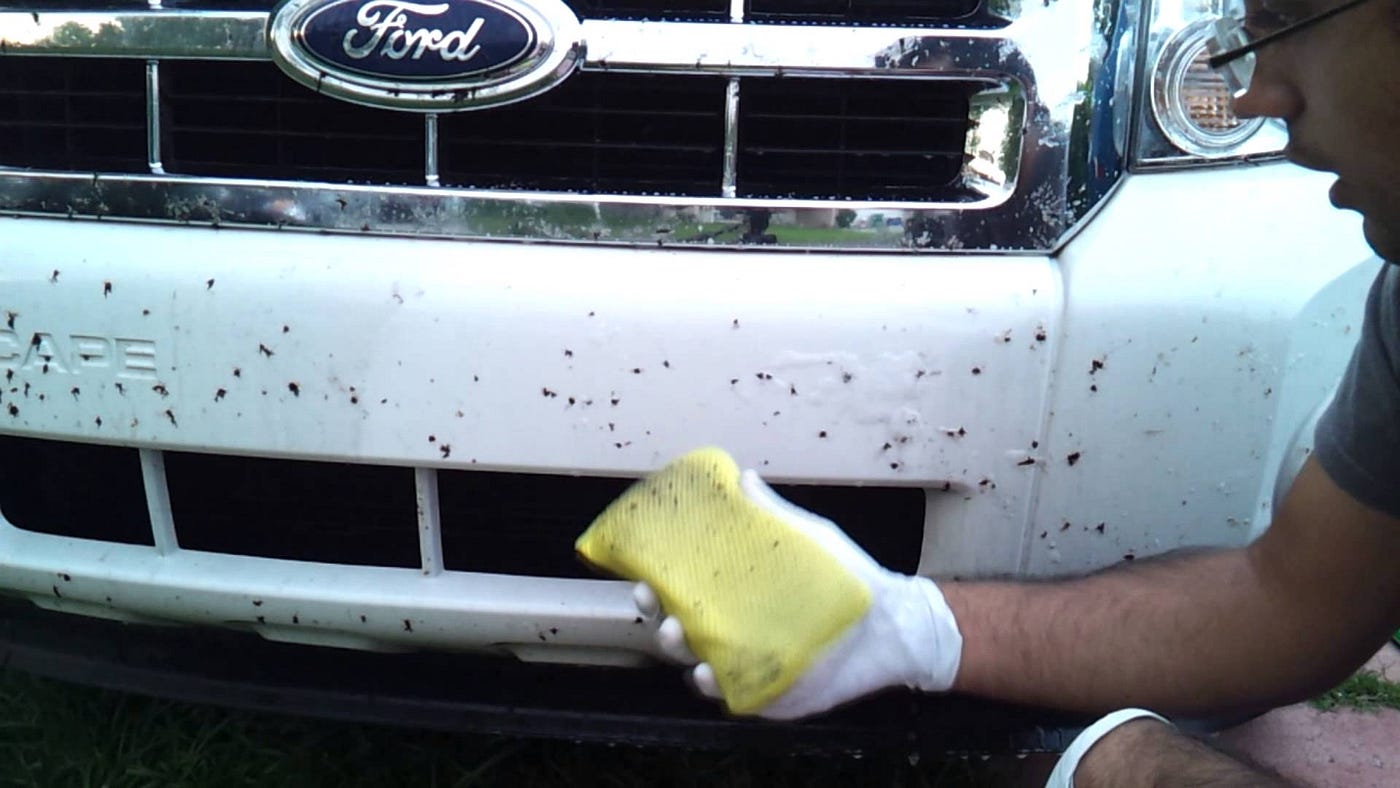 How to remove dried tar from car. Tar is that black sticky oil-based…, by  Jade Middleton