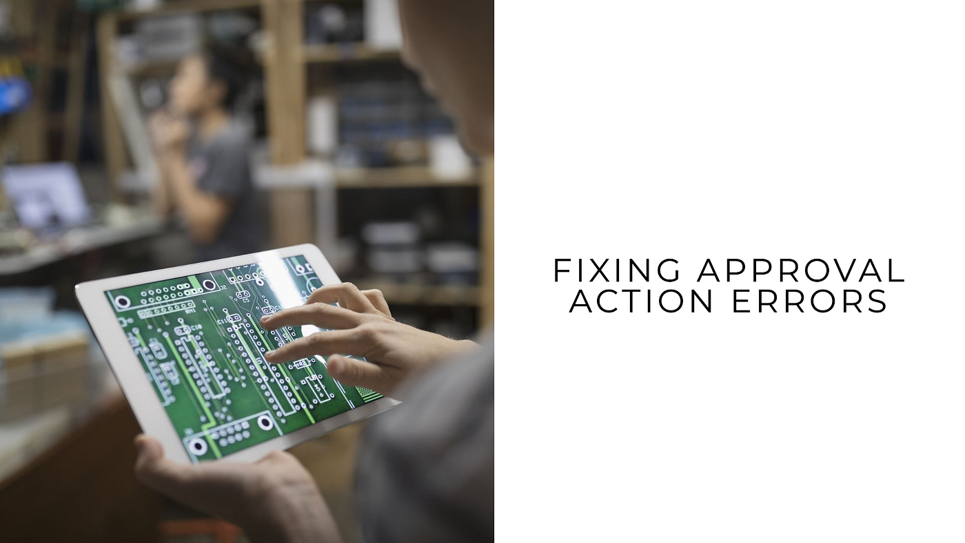 How to resolve this error in an approval action Power Automate