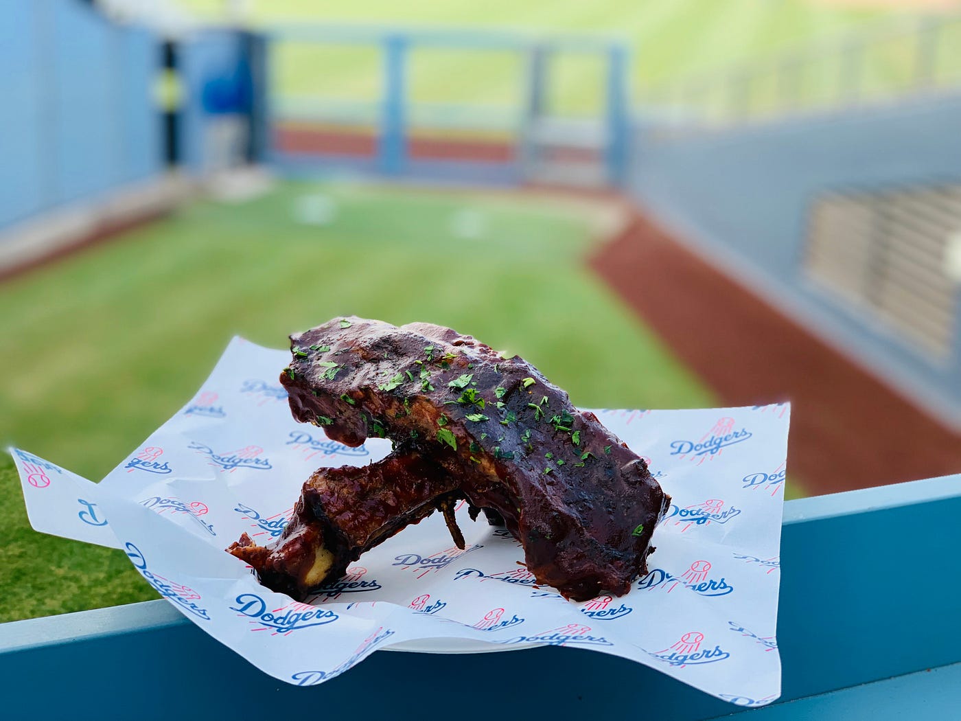 2019 NLDS Menu at Dodger Stadium. Food specials for the NLDS