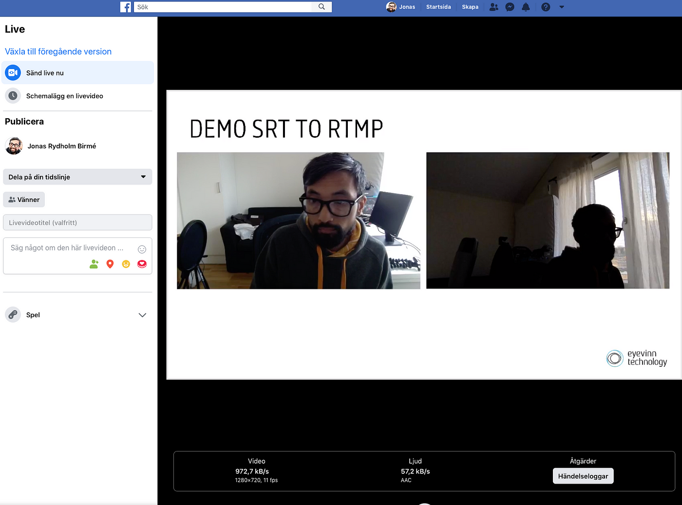 Srt facebook discount