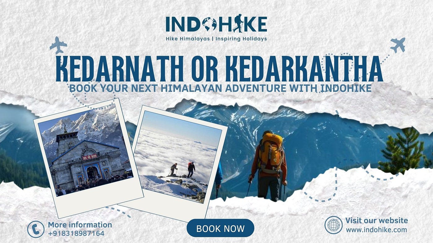 Compare Kedarnath and Kedarkantha Treks with Indohike