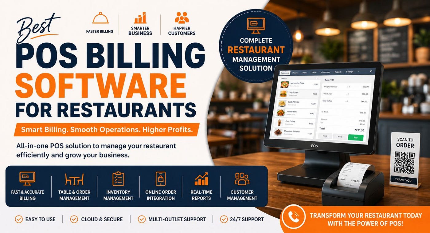 POS Billing Software for Restaurants