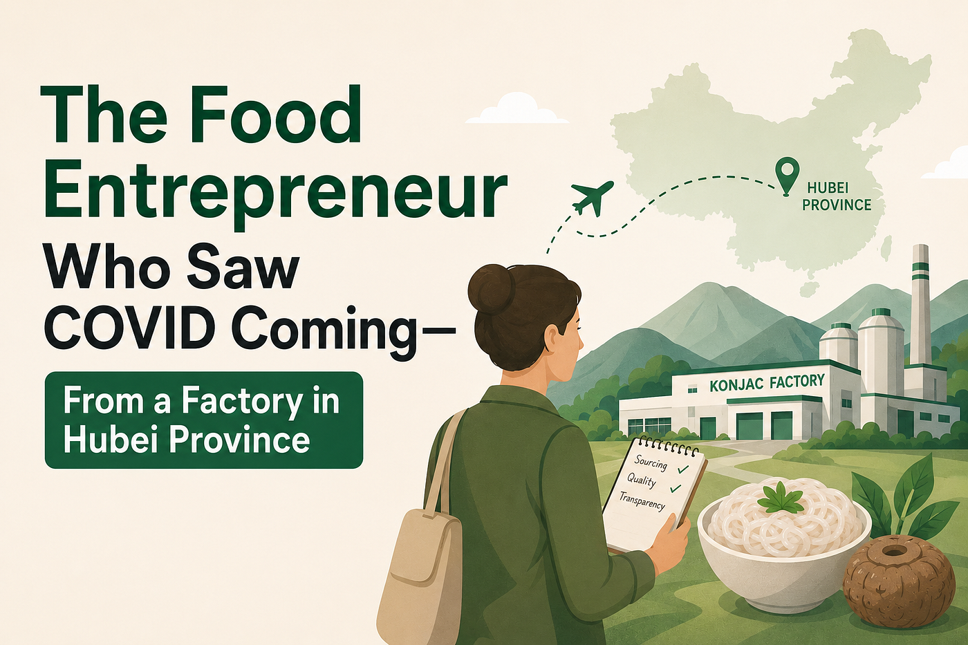 The Food Entrepreneur Who Saw COVID Coming — From a Factory in Hubei Province