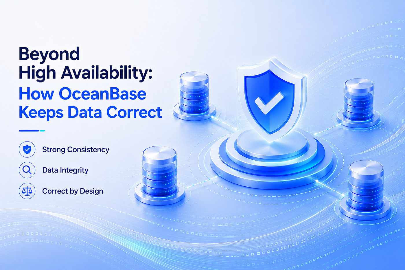 Beyond High Availability: How OceanBase Keeps Data Correct