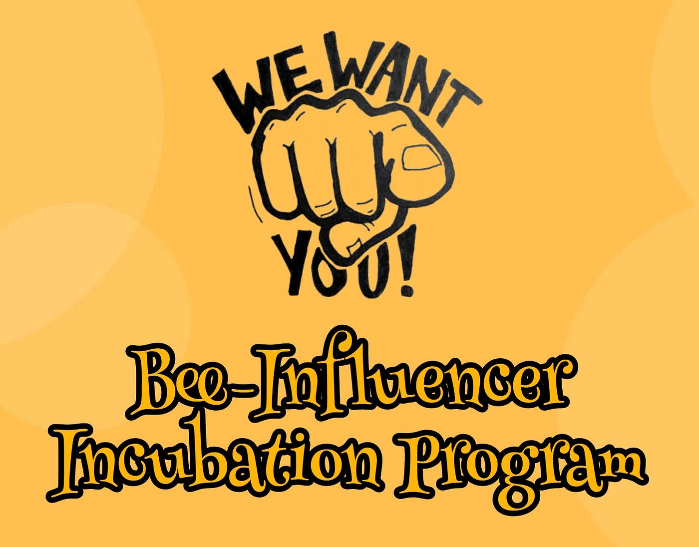 Introducing Influencer Incubation Program — grow and win-win with Bee  Network | by Bee Network | Medium