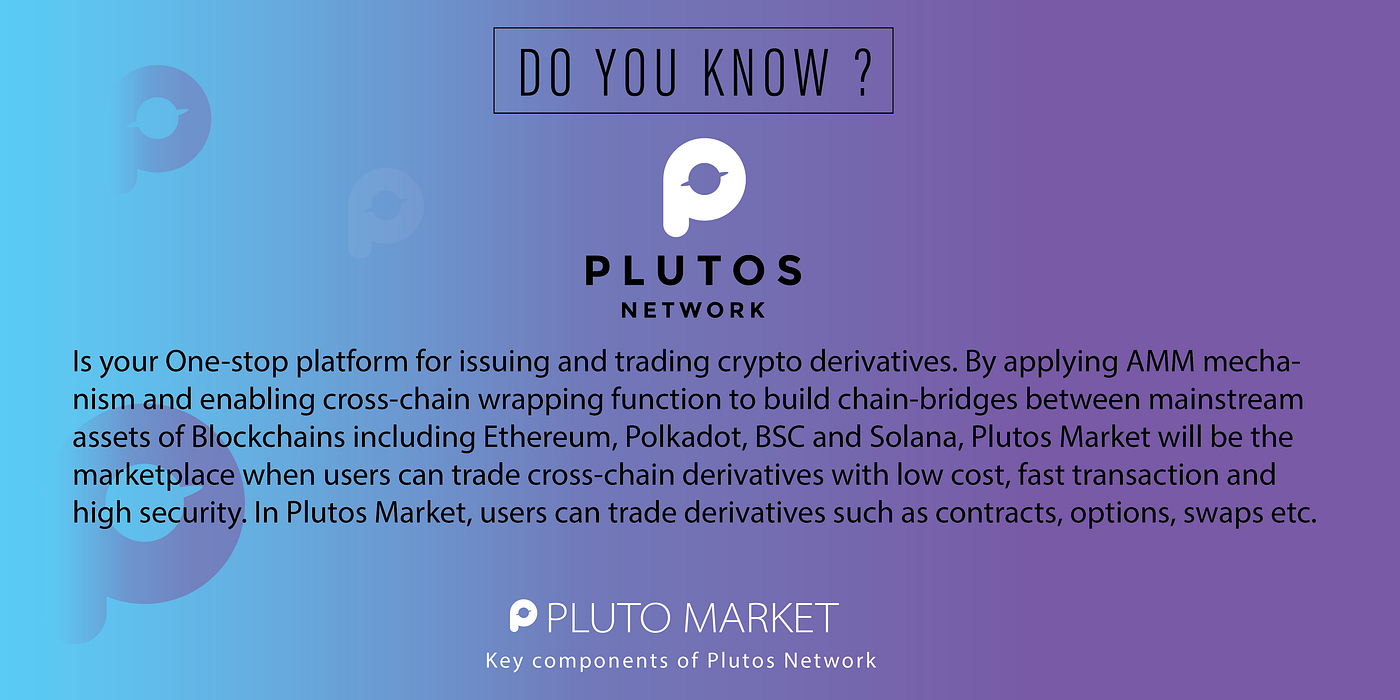PLUTO NETWORK. Your one-stop Synthetic Derivative… | by John Joseph | Medium