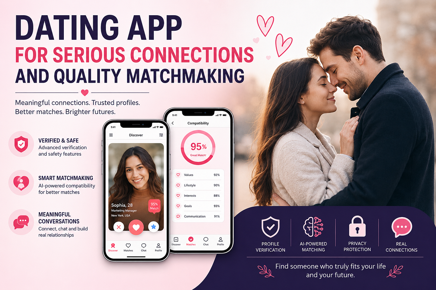 Dating App for Serious Connections and Quality Matchmaking