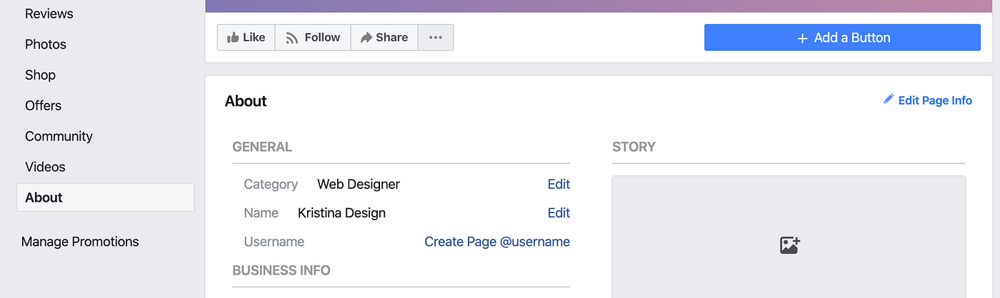 6 Steps to Create a Perfect Facebook Business Page. - V&D Global Solutions