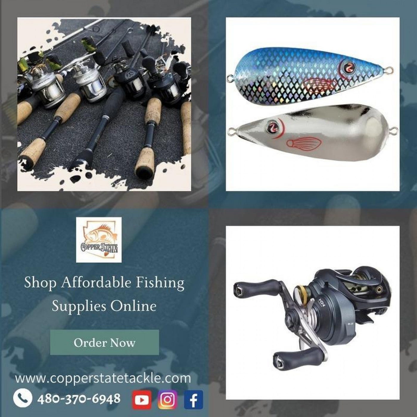 Shop Fishing Supplies and Gear Online at Copperstate Tackle